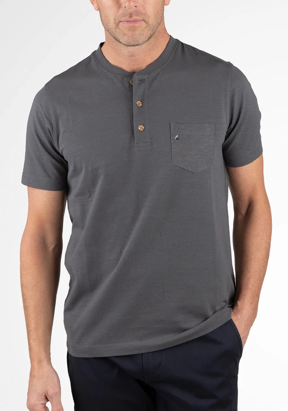 Airotec® Jersey Short Sleeve Henley