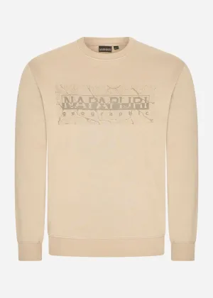 Albula crewneck sweater  - beige rocky