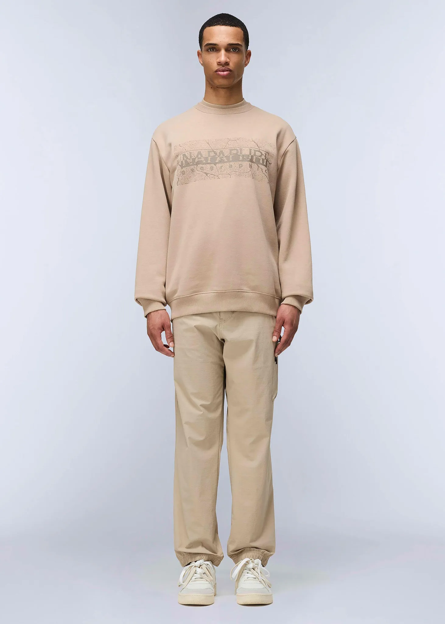 Albula crewneck sweater  - beige rocky