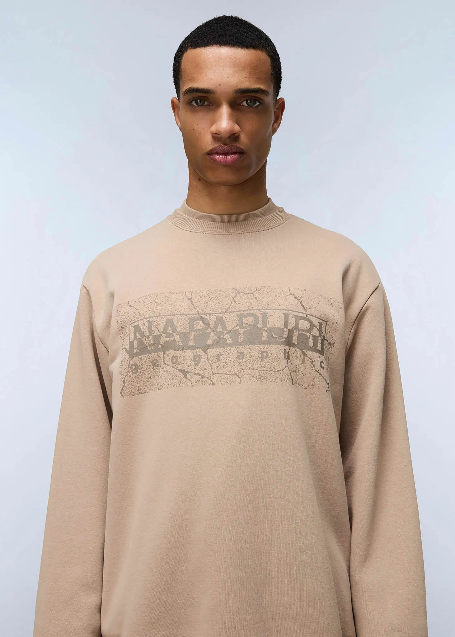 Albula crewneck sweater  - beige rocky