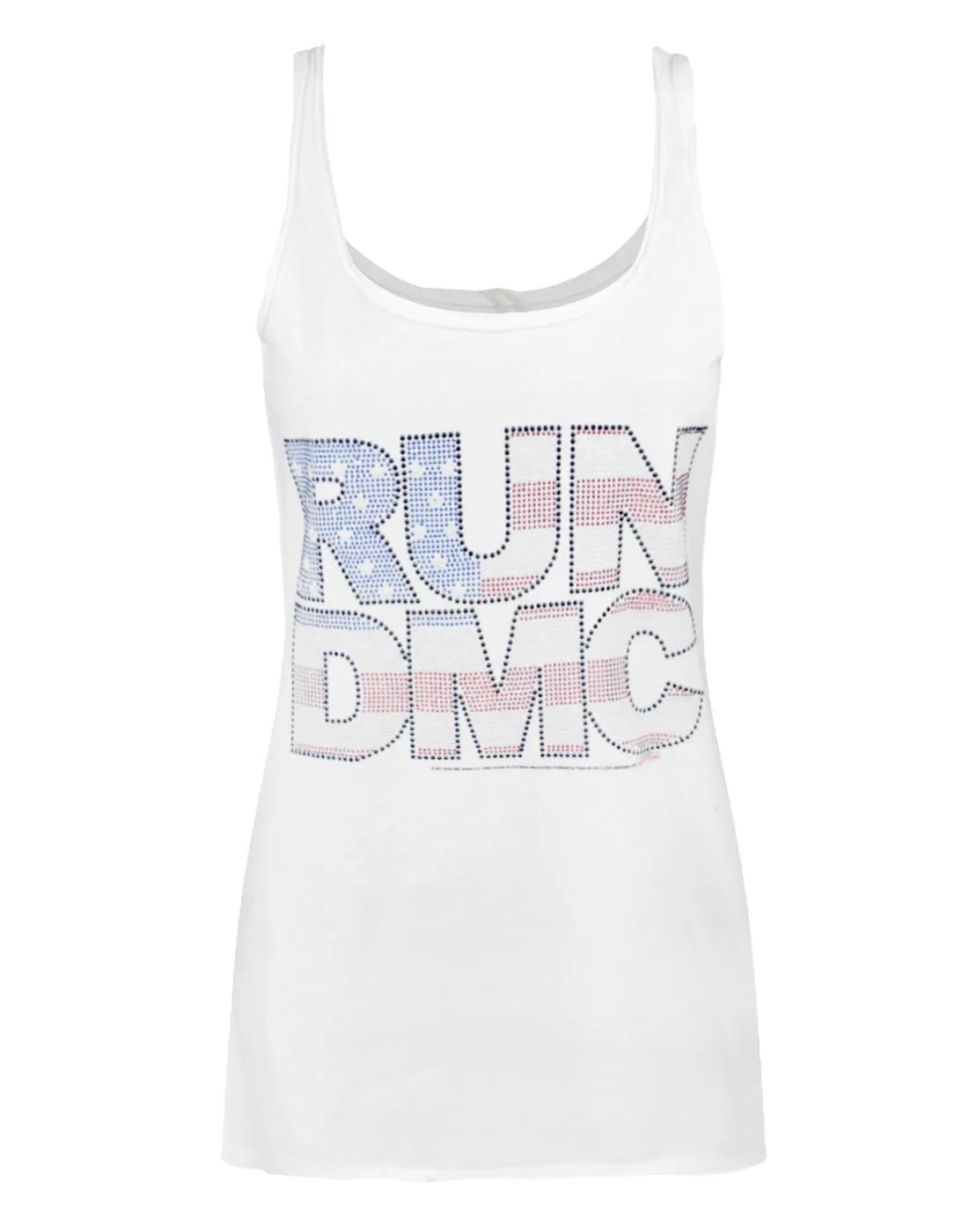 Amplified Run DMC USA Diamante Women's Vest