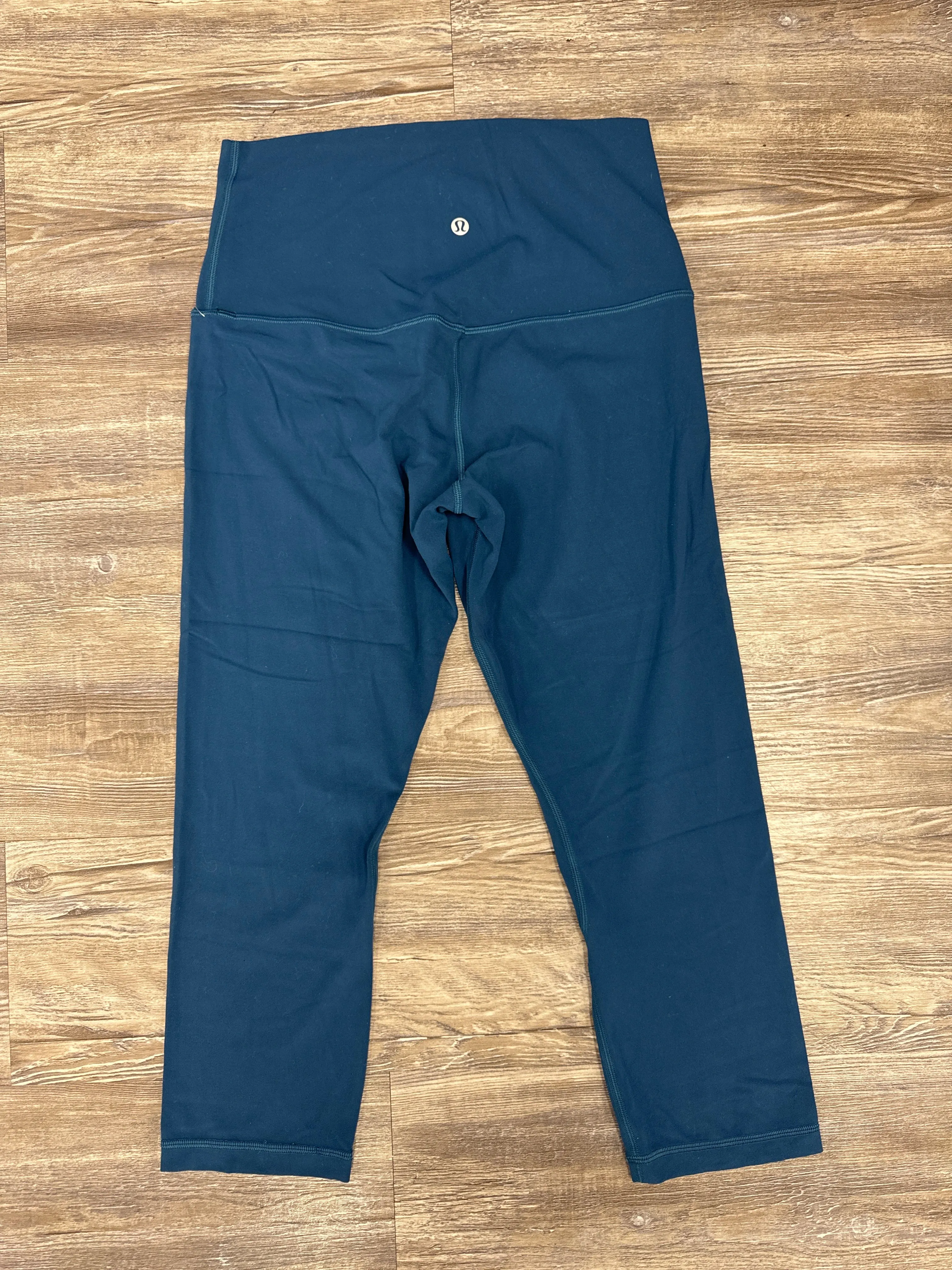 Athletic Leggings By Lululemon In Blue, Size: 8