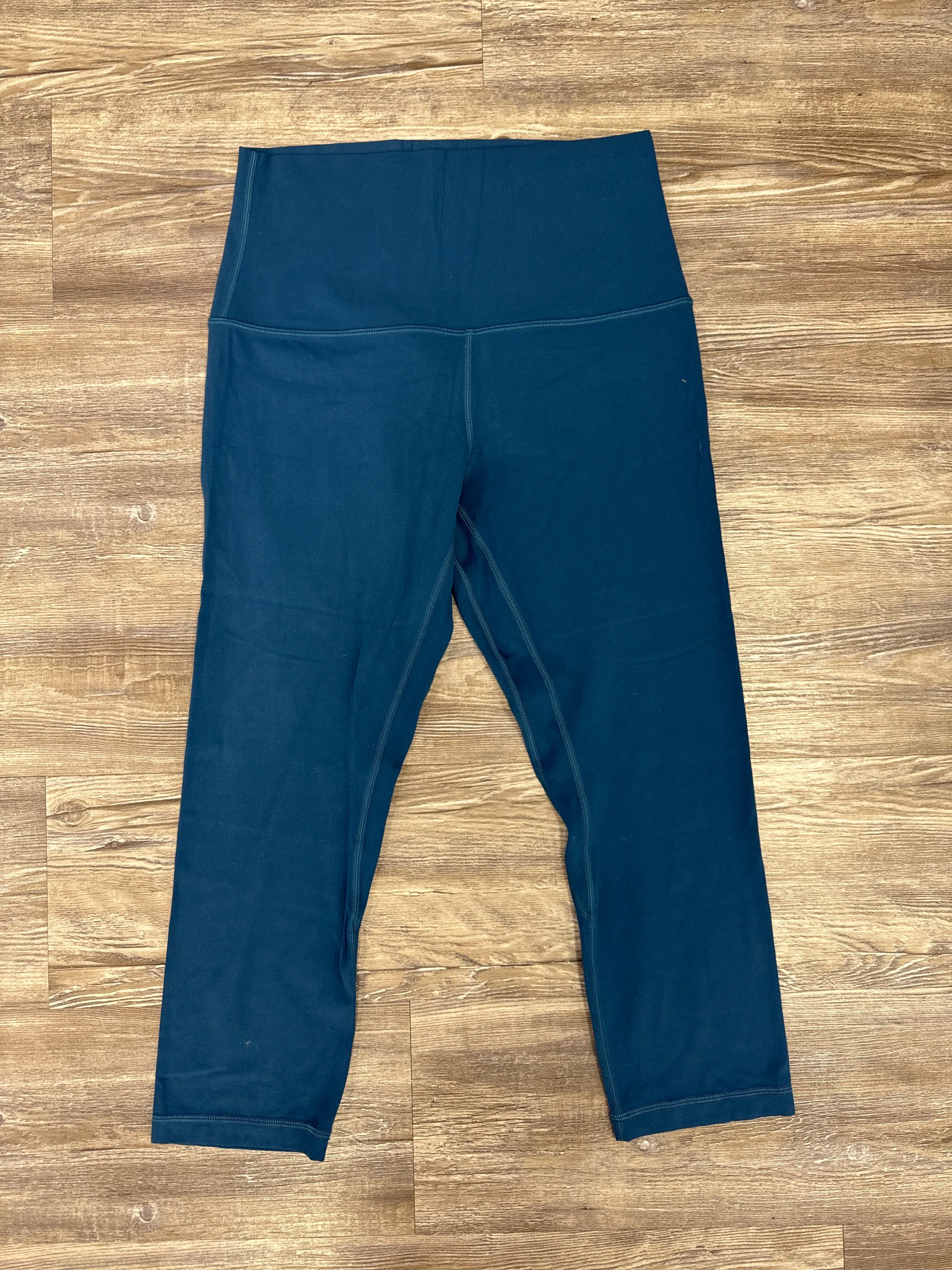 Athletic Leggings By Lululemon In Blue, Size: 8