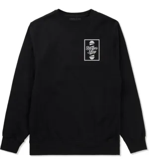 Barbershop Pole Chest Mens Crewneck Sweatshirt