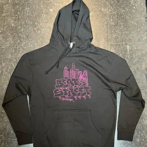 Beat Street x Enter156 - Pullover Hoodie (Pink On Black)