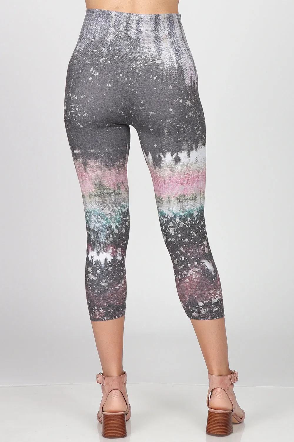 Bella Tie Dye Cropped Leggings