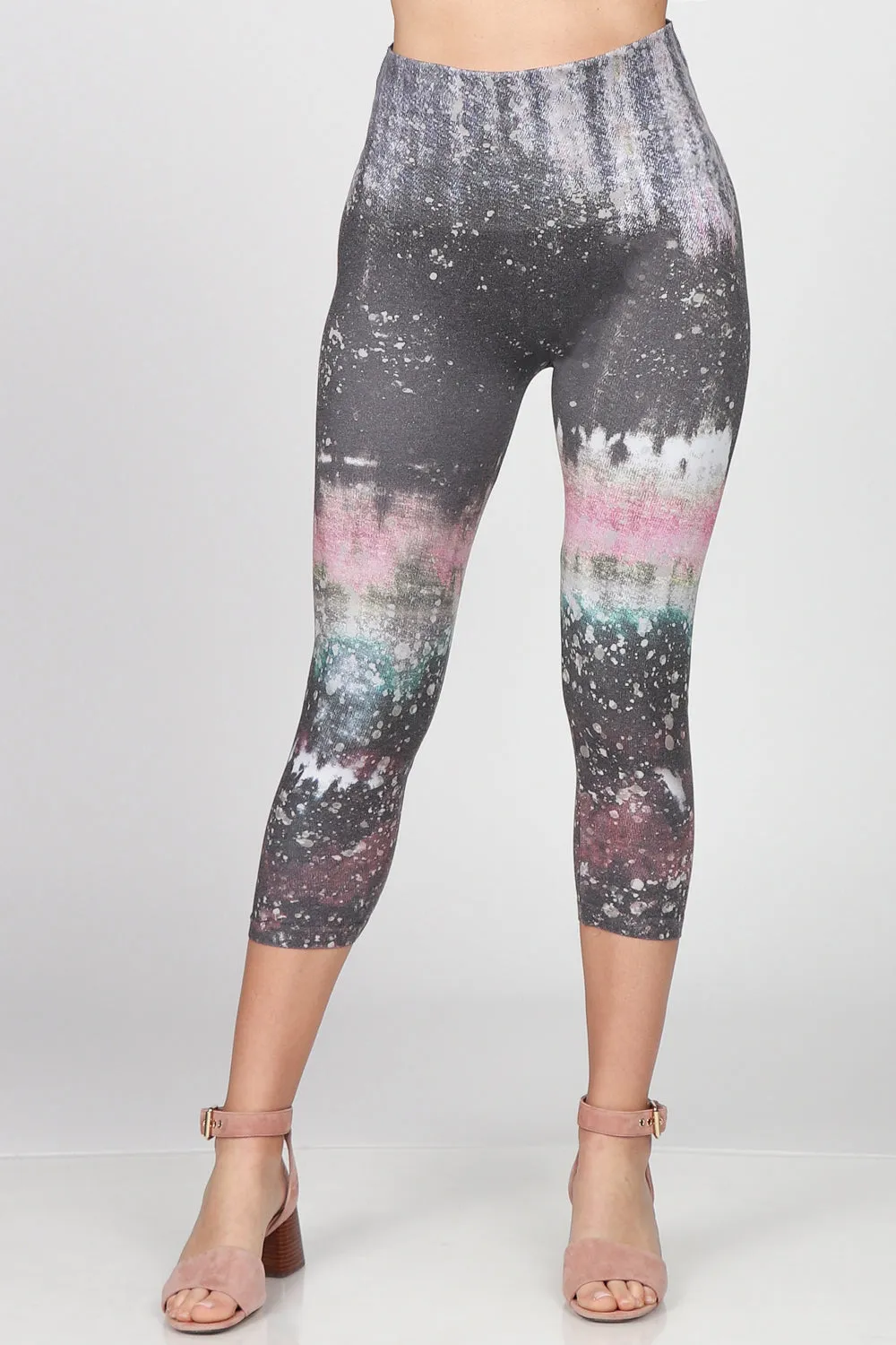 Bella Tie Dye Cropped Leggings