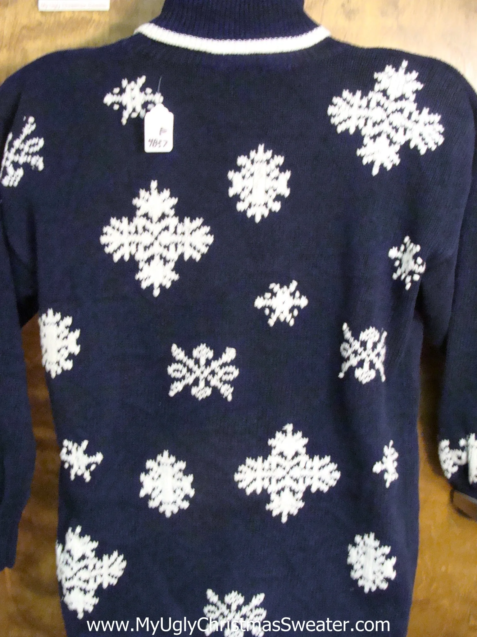 Best 80s Snowflakes Ugly Christmas Jumper