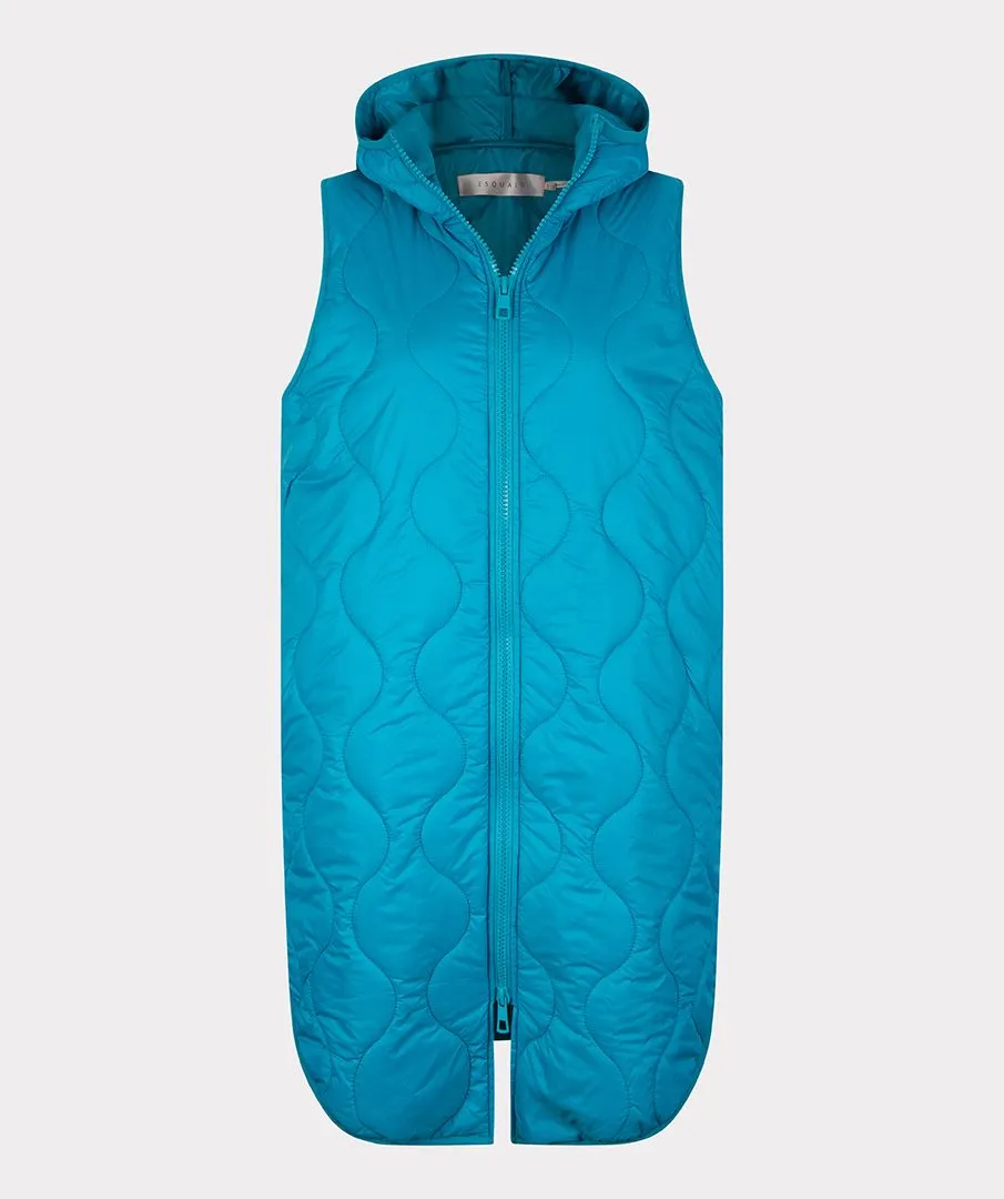 Body Warmer Quilted Long Vest