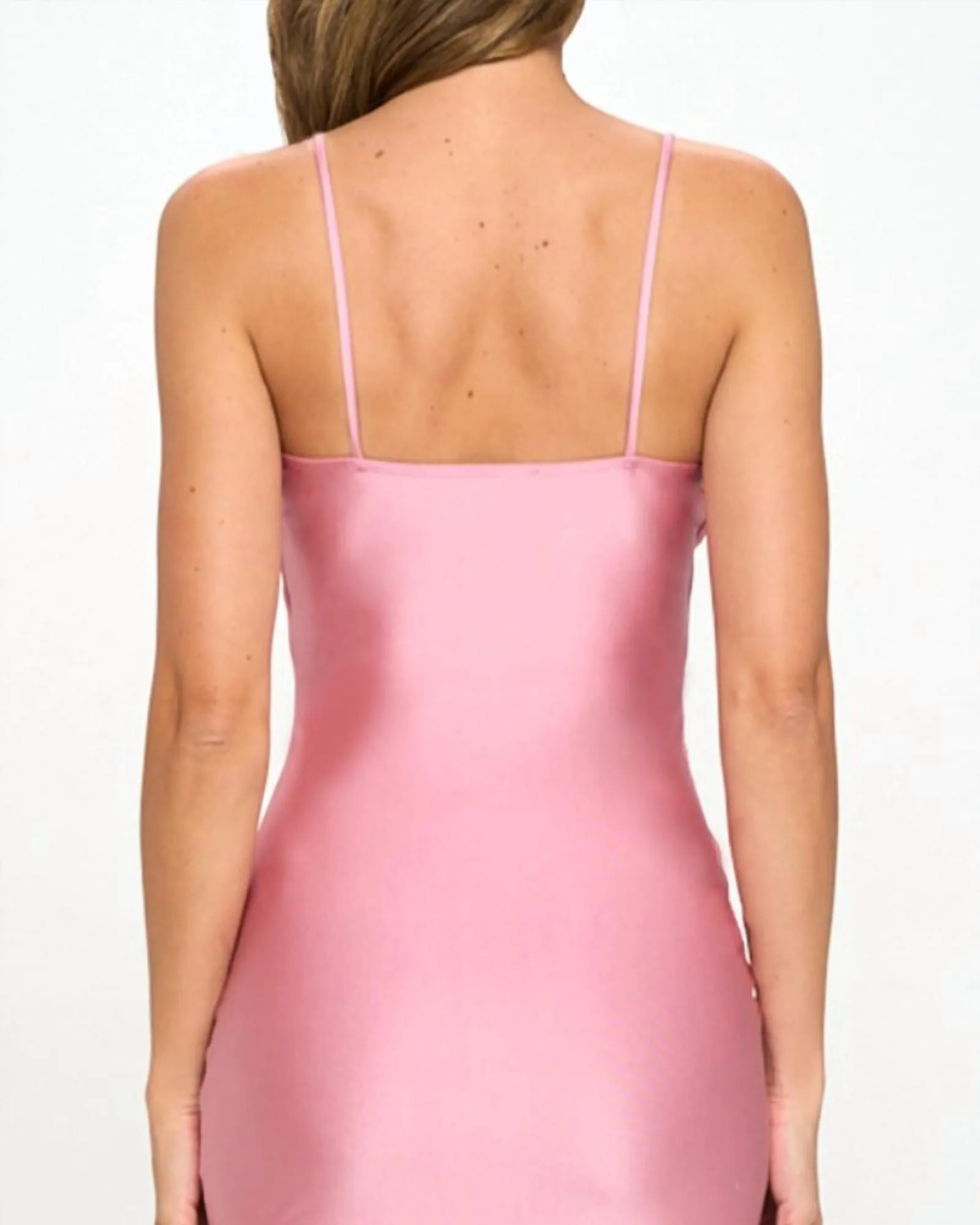 Bodycon Mini Dress In Rose Pink | Rose Pink