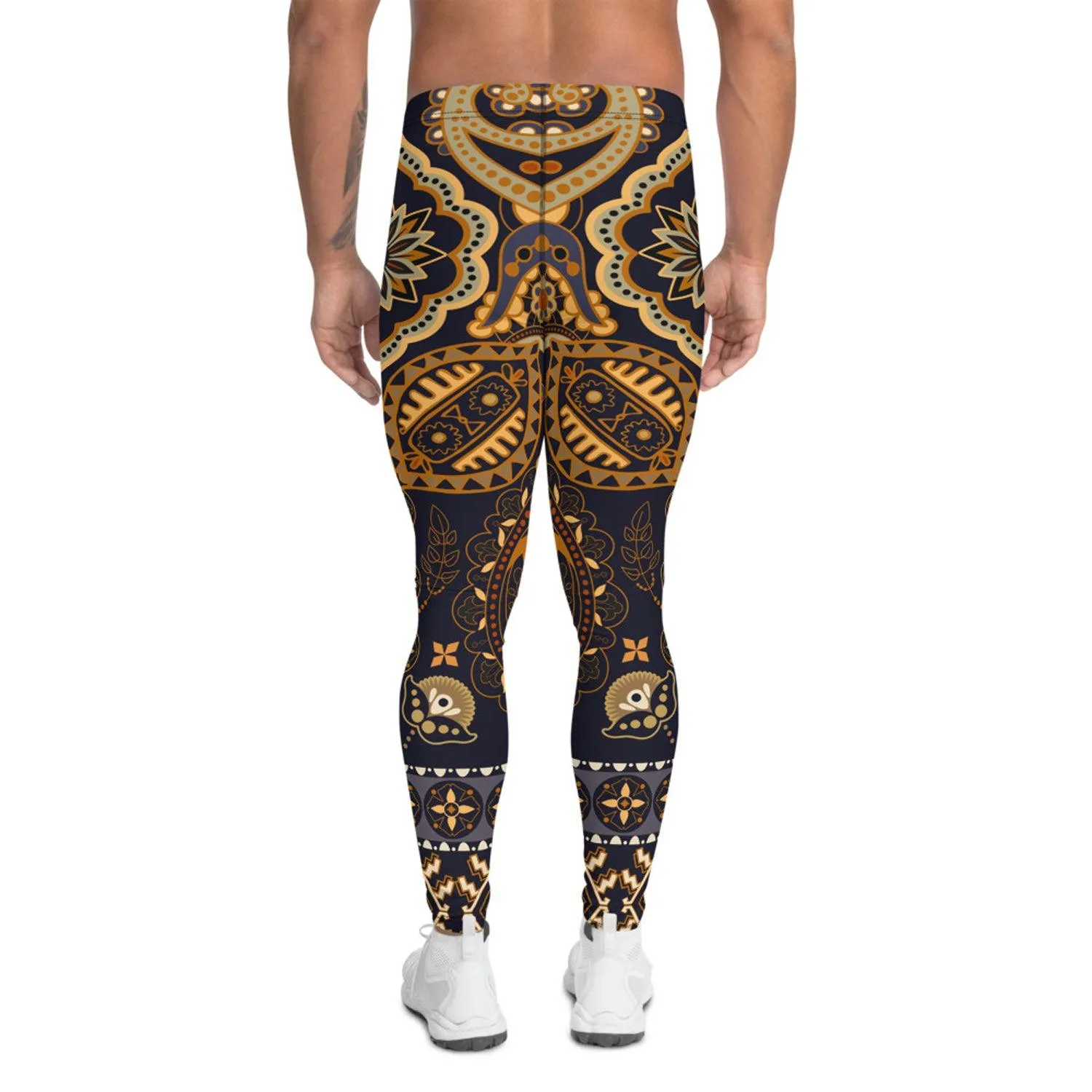 Bohemian Tribal Leggings for Men