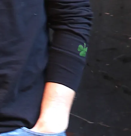 Boston Scally The Shamrock Limited Edition Henley - Black