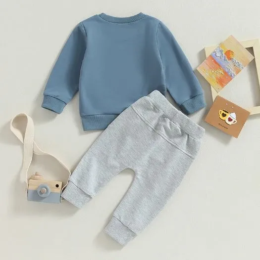 Boys Cozy 2 Piece Set - Handsome Like My Dad