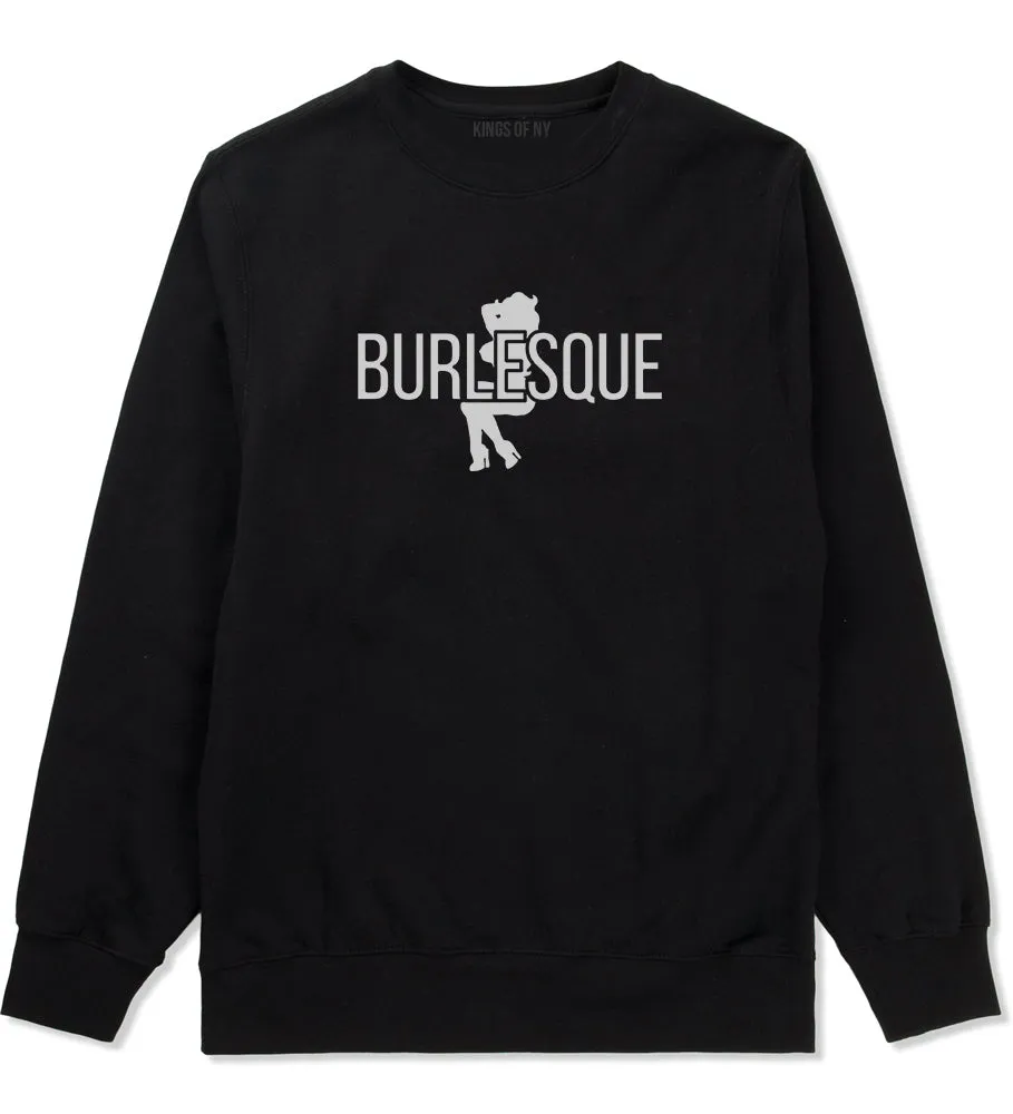 Burlesque Girl Mens Crewneck Sweatshirt