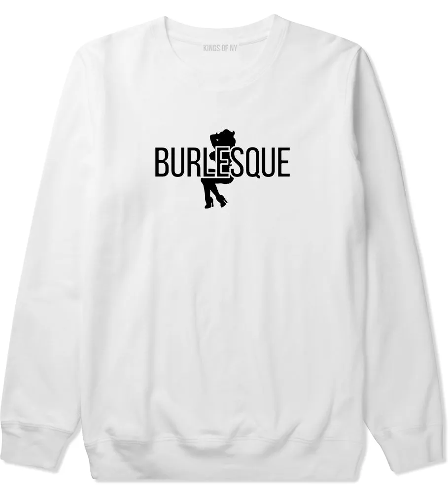 Burlesque Girl Mens Crewneck Sweatshirt