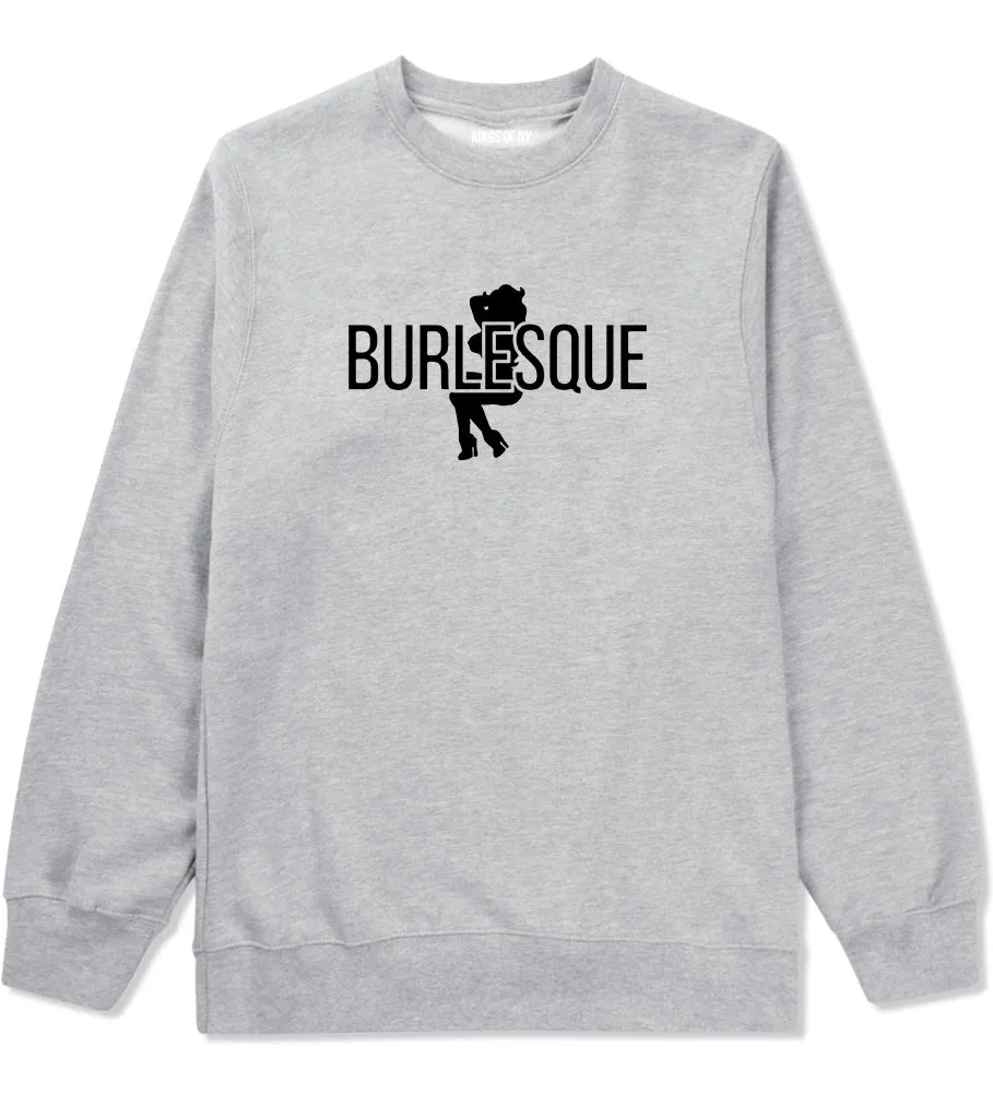 Burlesque Girl Mens Crewneck Sweatshirt