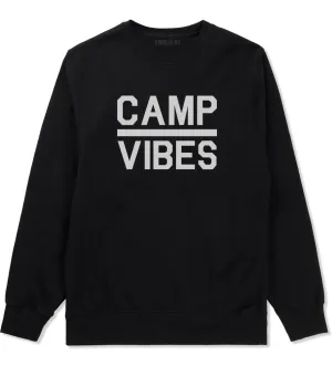 Camp Vibes Mens Crewneck Sweatshirt