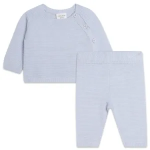 Carrement Beau Pale Blue Top and Trouser Set