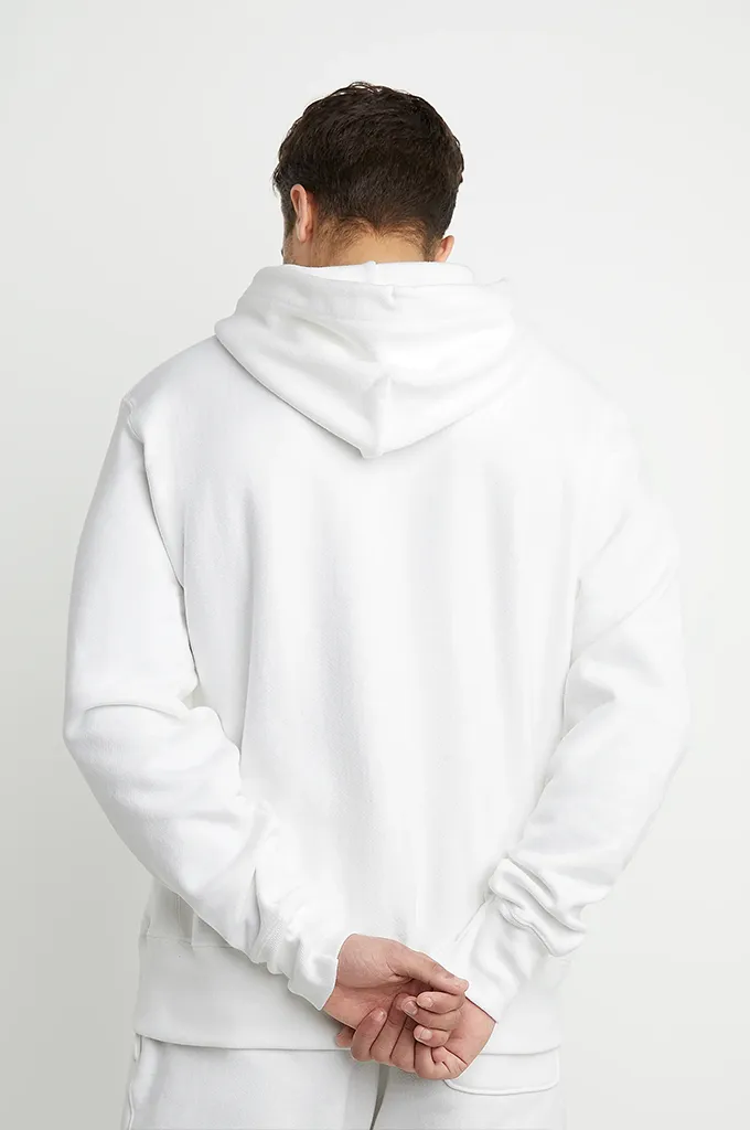 Champion Reverse Weave Pullover Hoodie, Chenille Logo