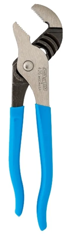 CHANNELLOCK 426 Tongue and Groove Plier, 6-1/2 in OAL, 0.87 in Jaw Opening, Blue Handle, Cushion-Grip Handle :CD: QUANTITY: 1