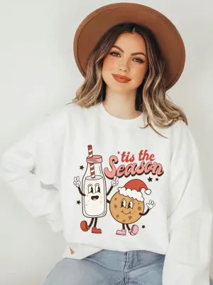 Christmas Cookie and Milk Sweatshirt