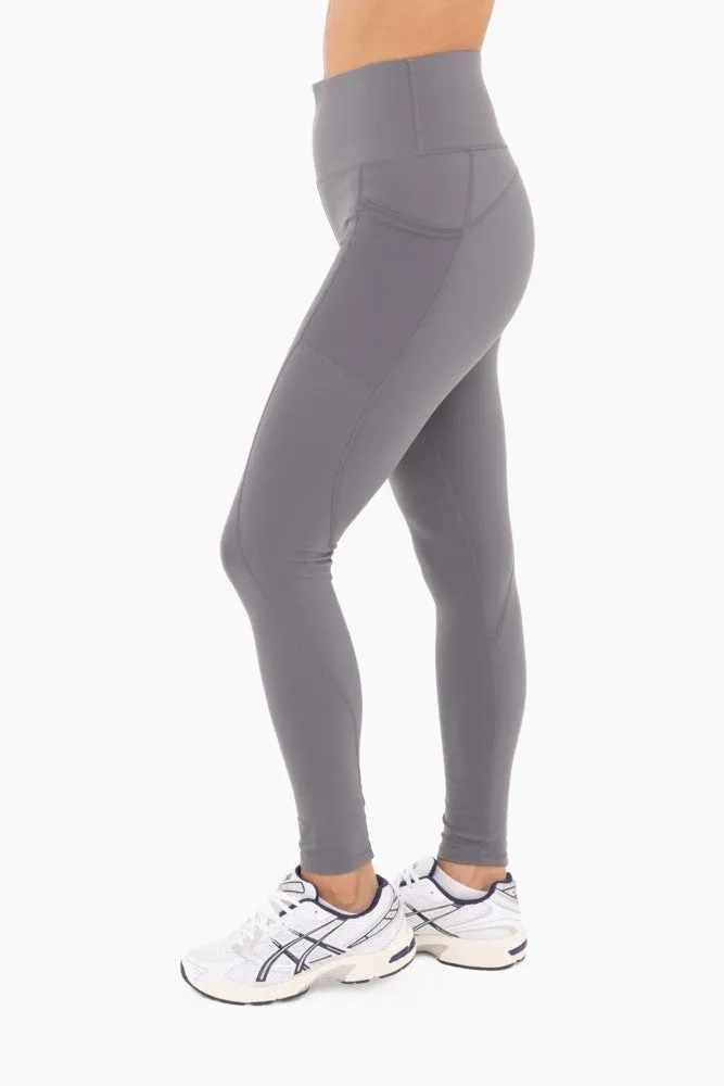 Contour Band Lycra Highwaist Leggings