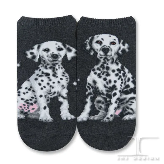 Dogs Ankles - Dalmation Men Size Gray