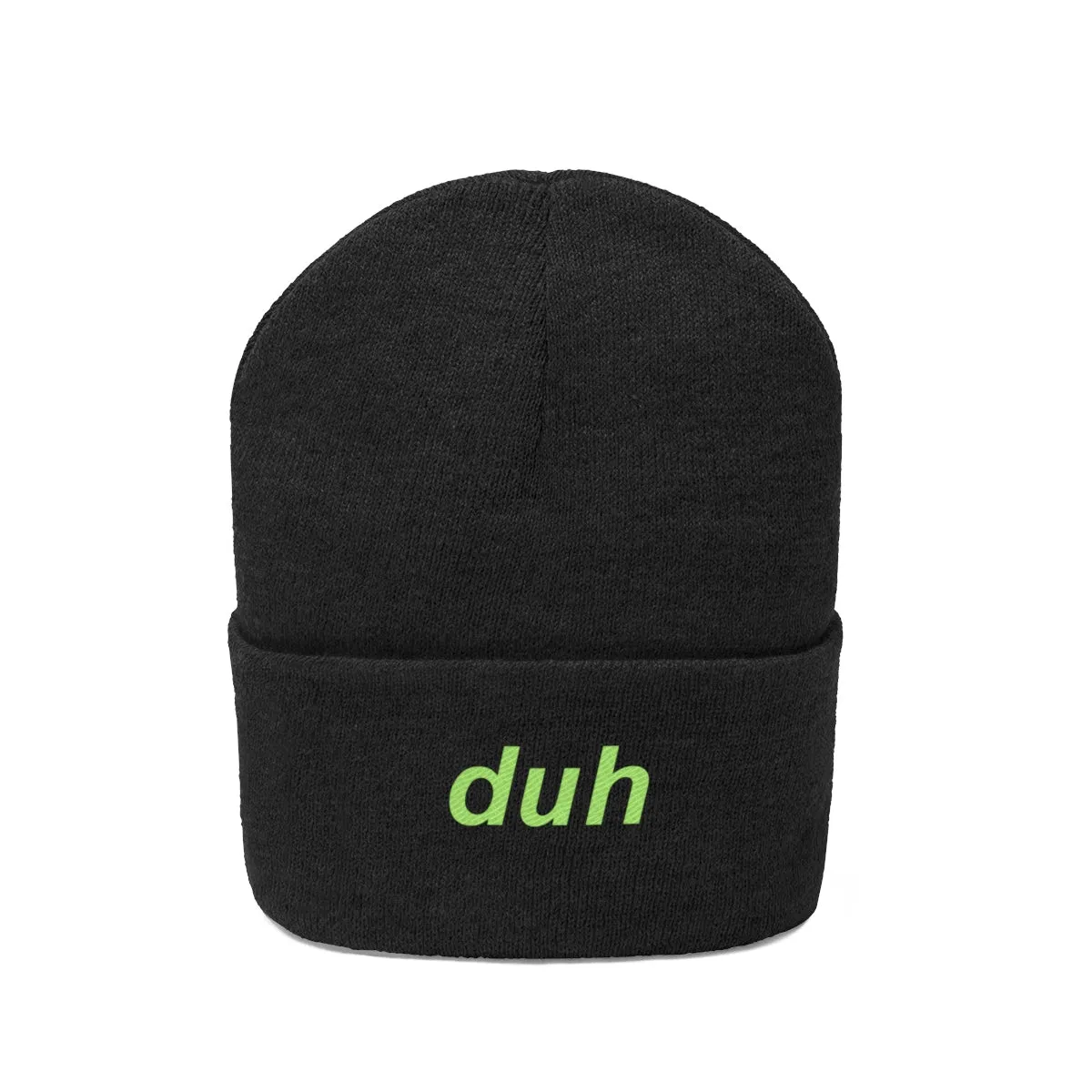 duh - Knit Beanie