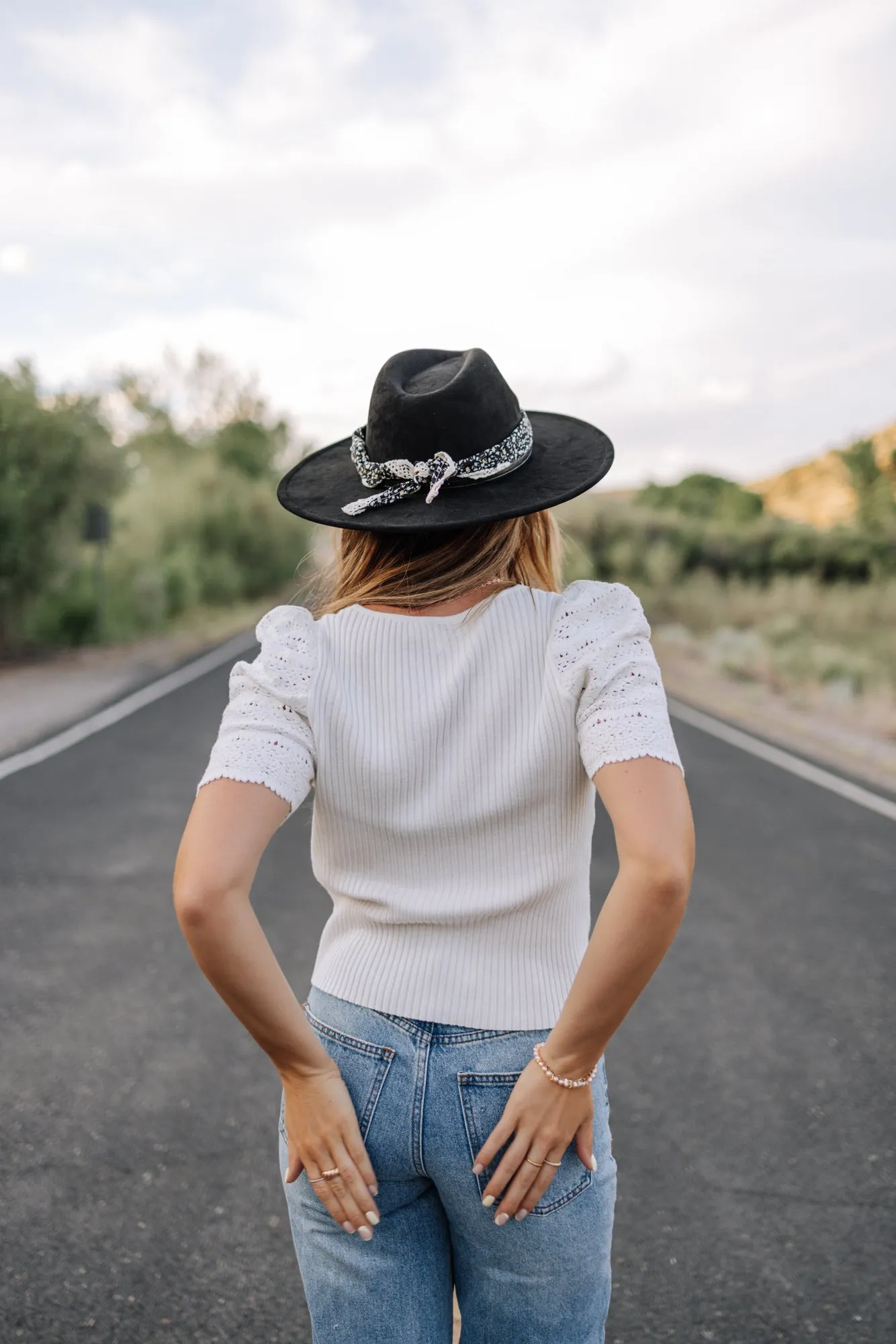 Erin Top in White