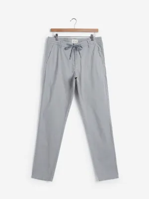 ETA Light Grey Slim Fit Chinos