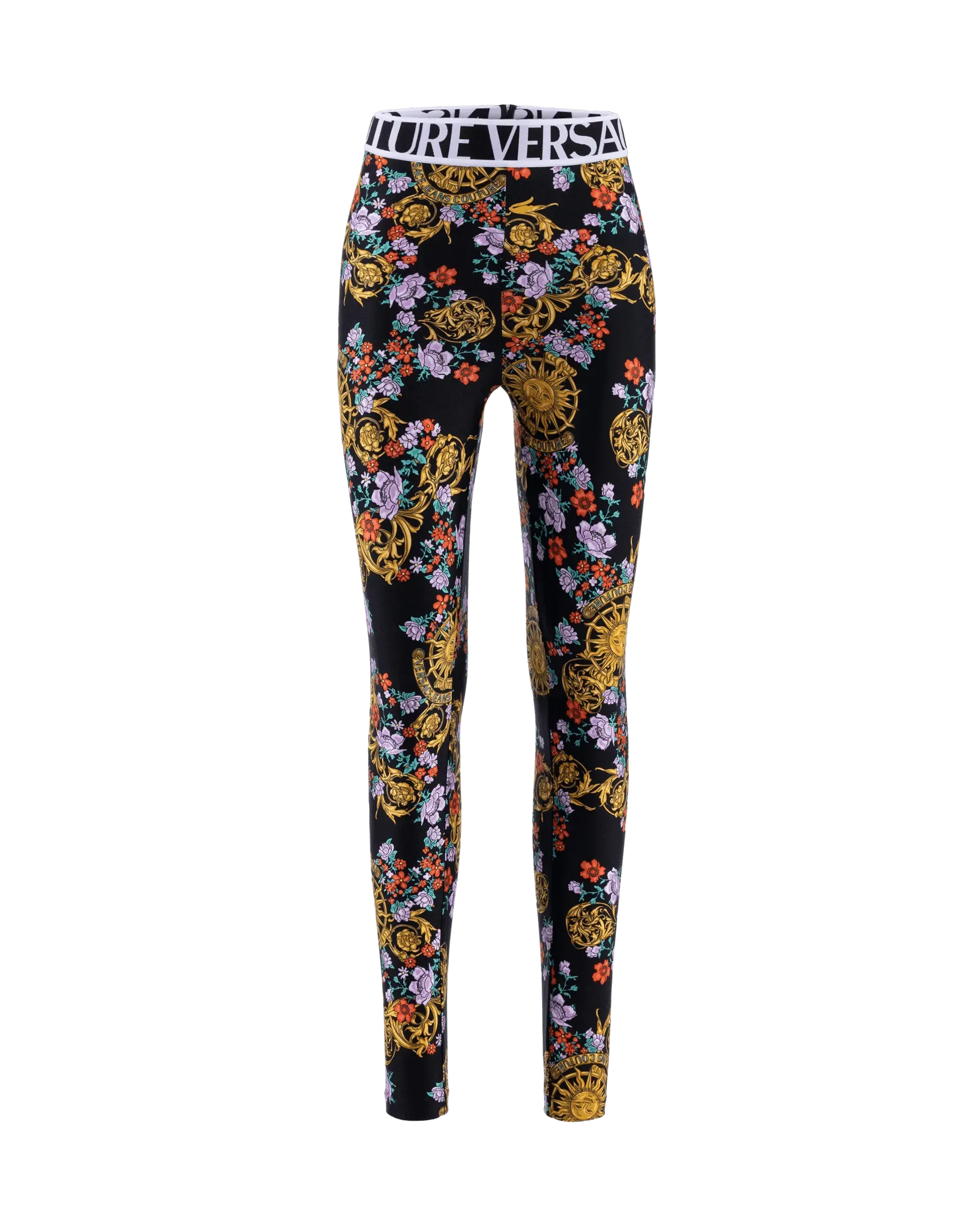 Floral Baroque Printed Leggings