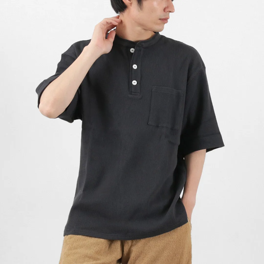 GOHEMP / Henley PK Short Sleeve Shirt