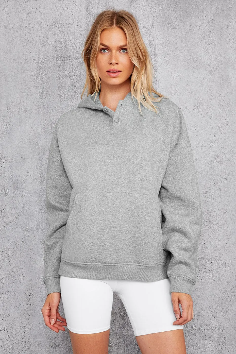 Gratify Hoodie - Dove Grey Heather