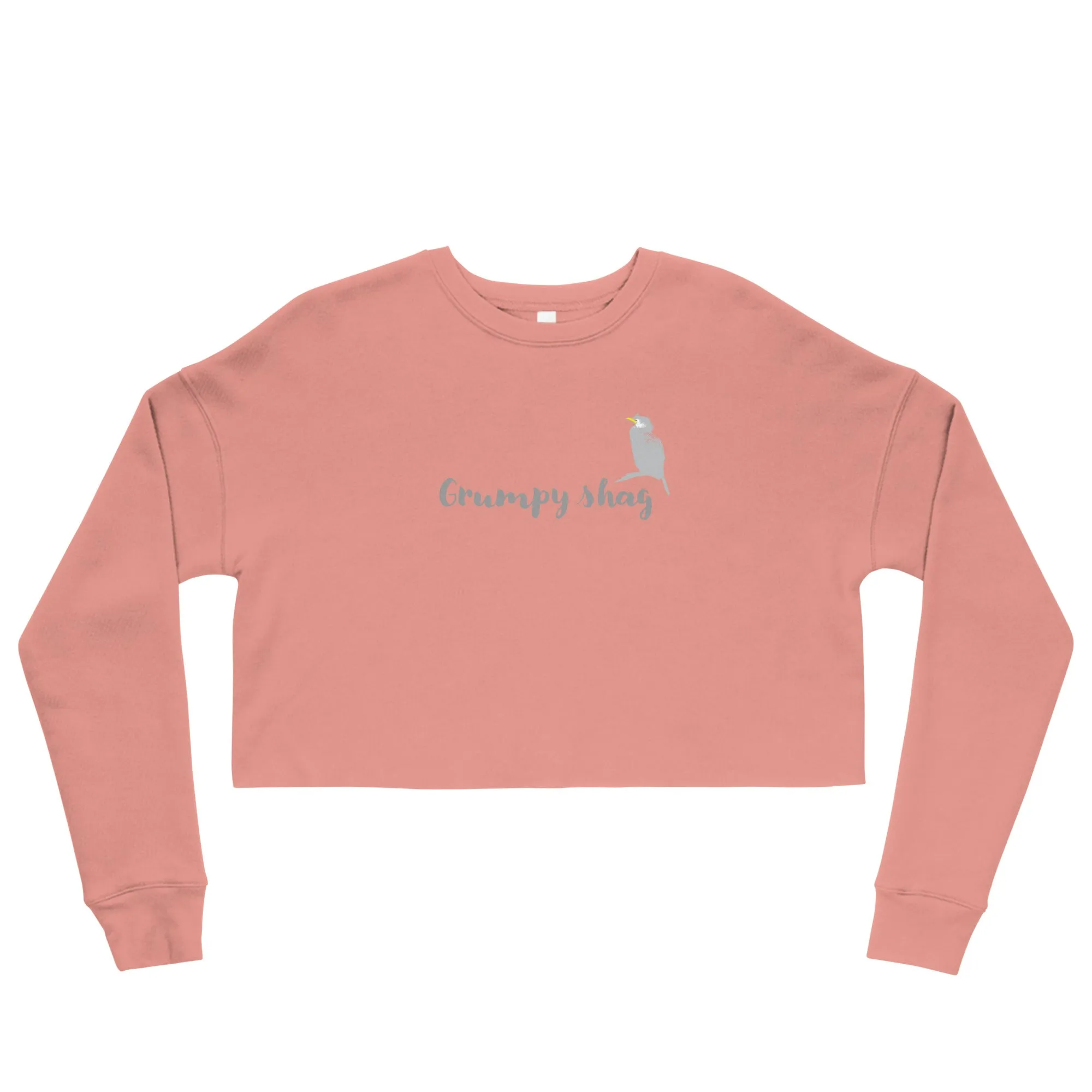 Grumpy shag Crop Sweatshirt