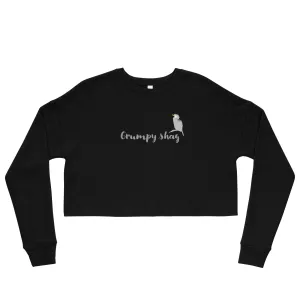 Grumpy shag Crop Sweatshirt