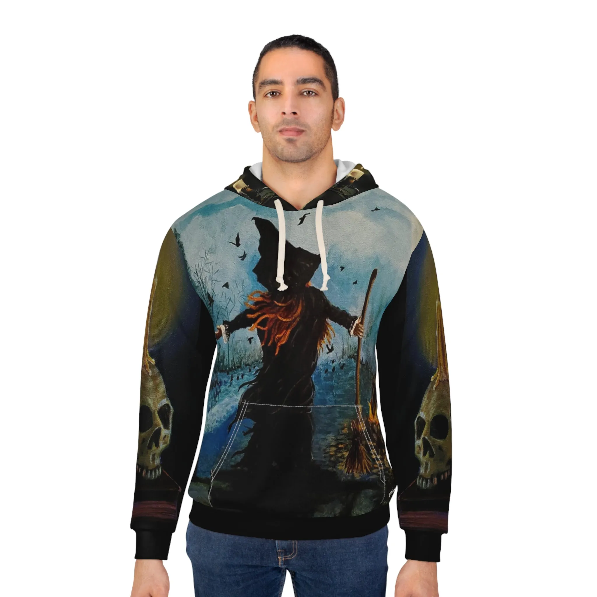 Halloween Unisex Pullover Hoodie (AOP)