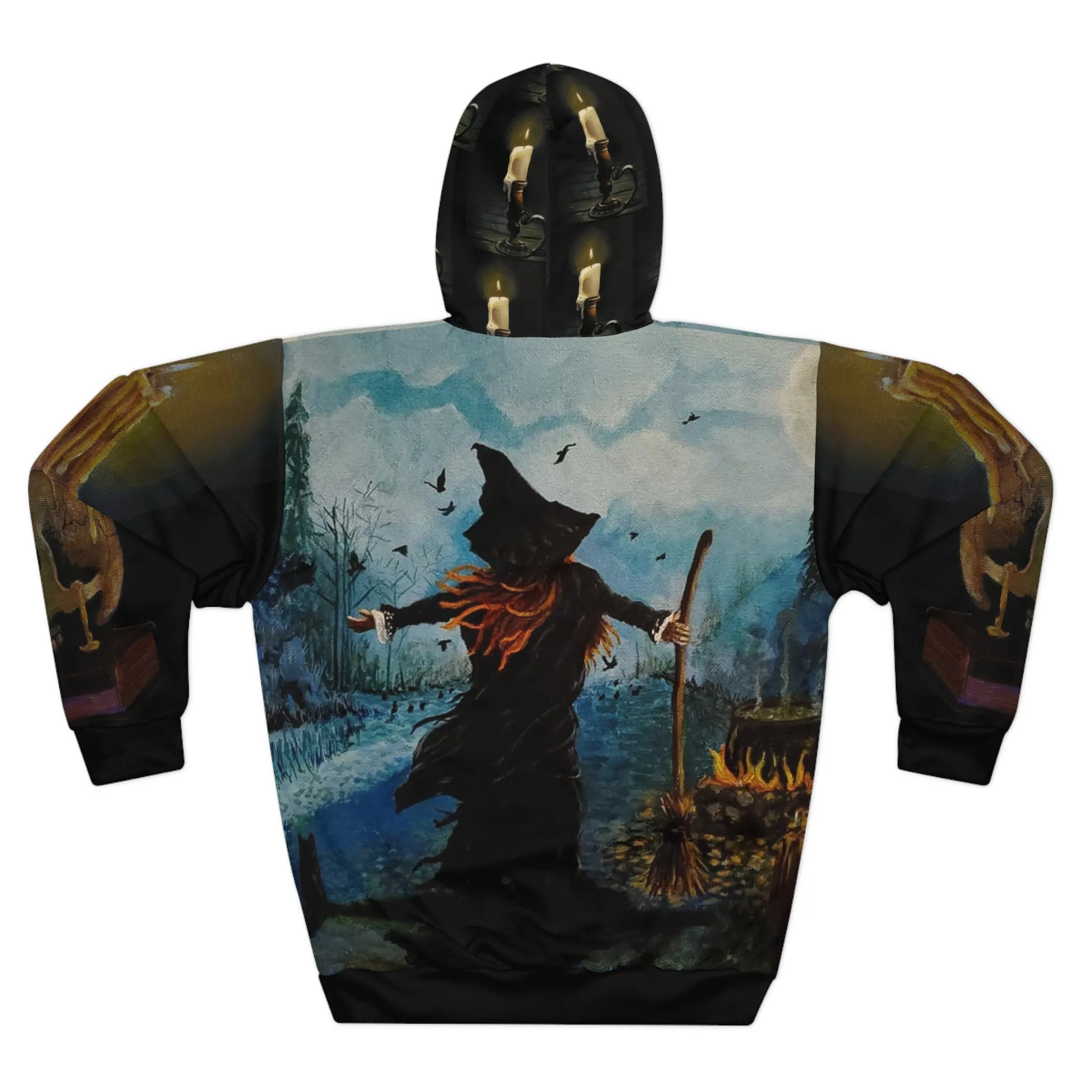 Halloween Unisex Pullover Hoodie (AOP)