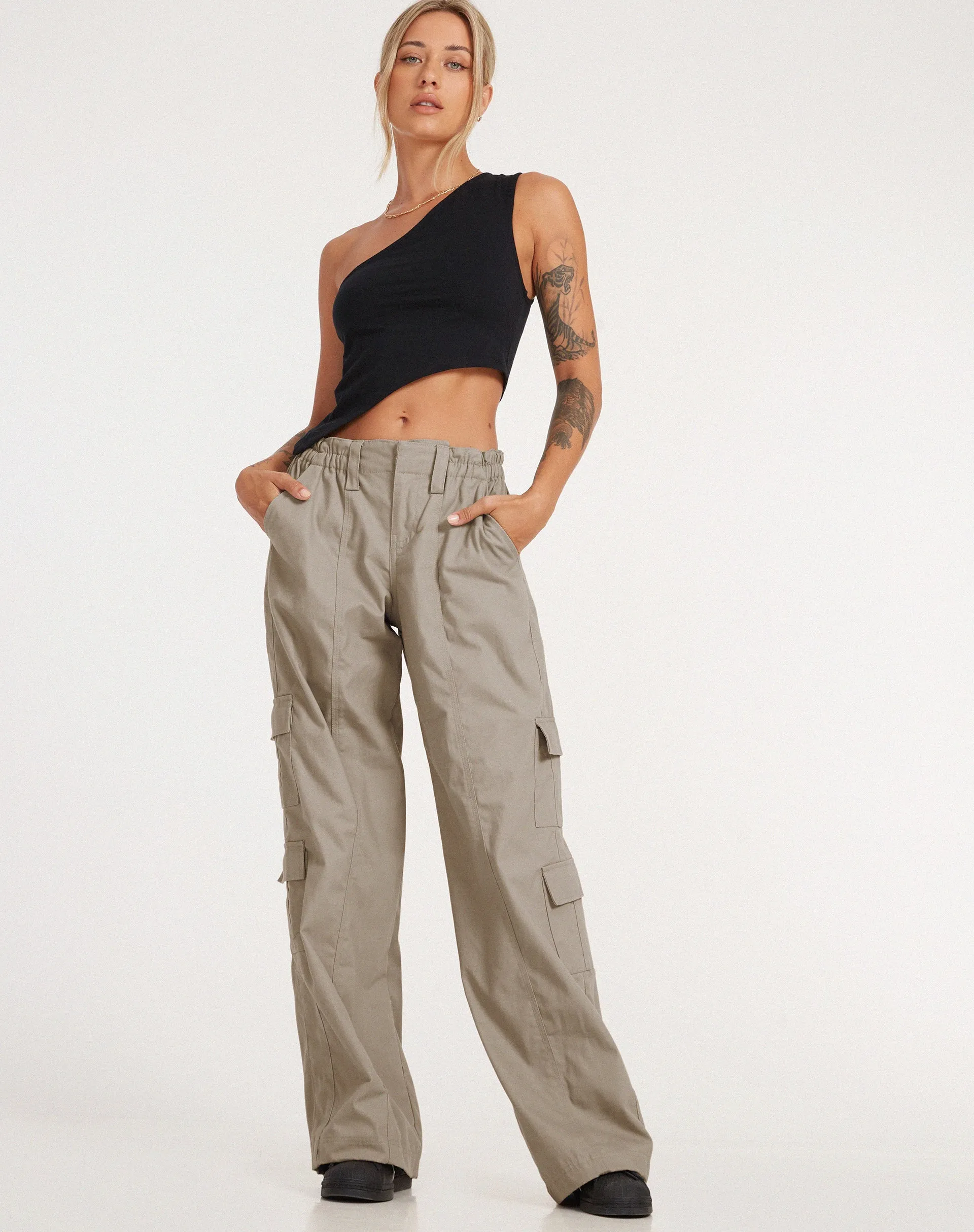 Hansa Cargo Trouser in Stone