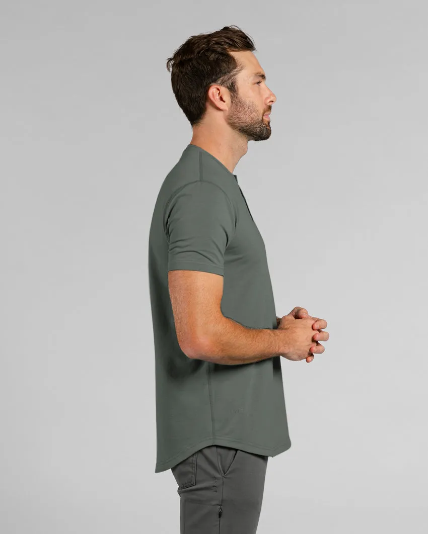 Henley Drop-Cut: LUX (Size XXXL)