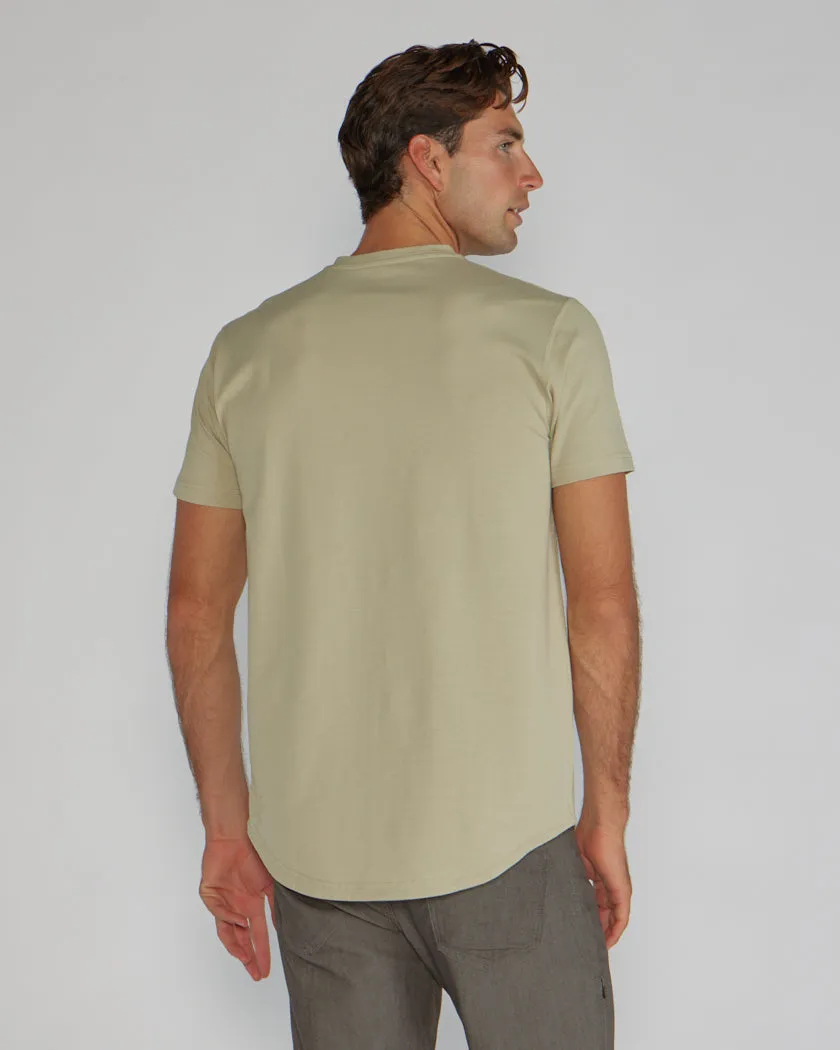 Henley Drop-Cut: LUX (Size XXXL)