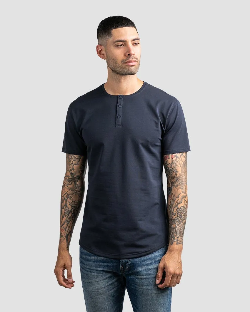 Henley Drop-Cut: LUX (Size XXXL)