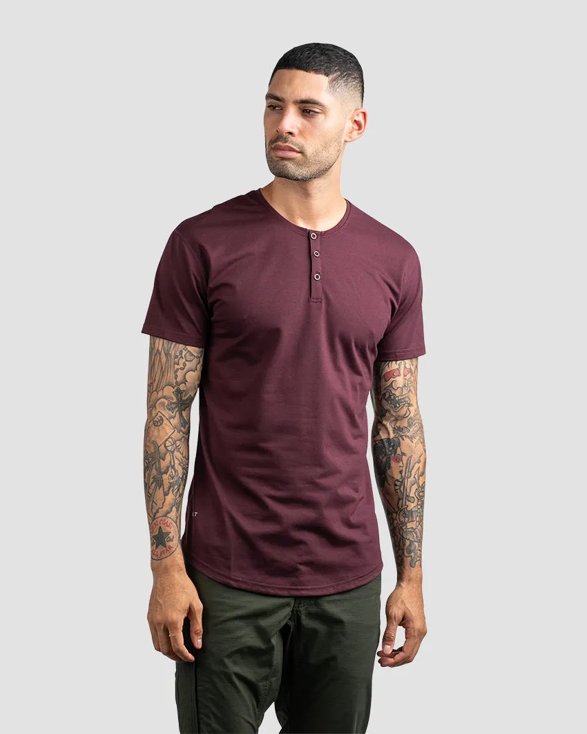 Henley Drop-Cut: LUX (Size XXXL)