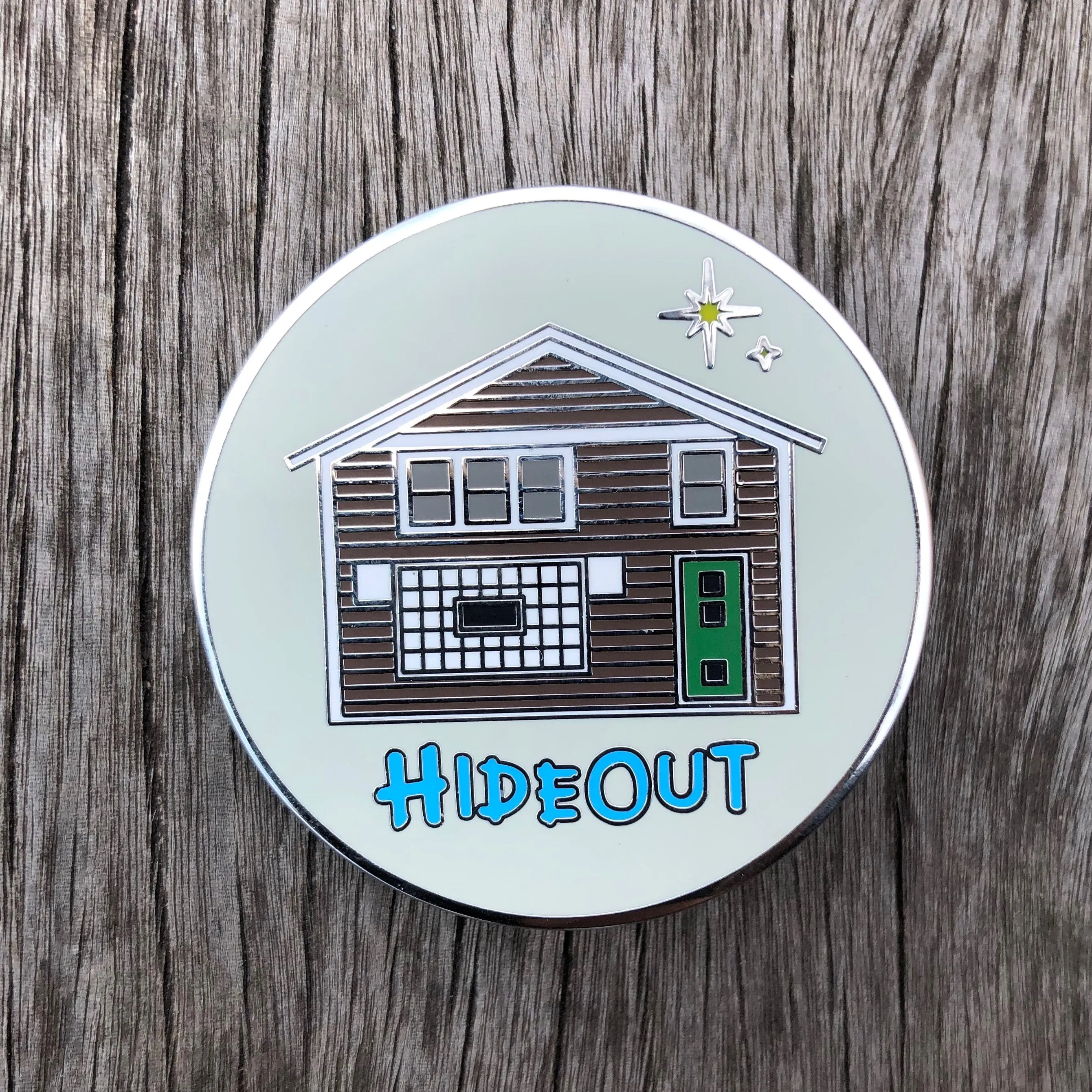 Hideout Enamel Pins