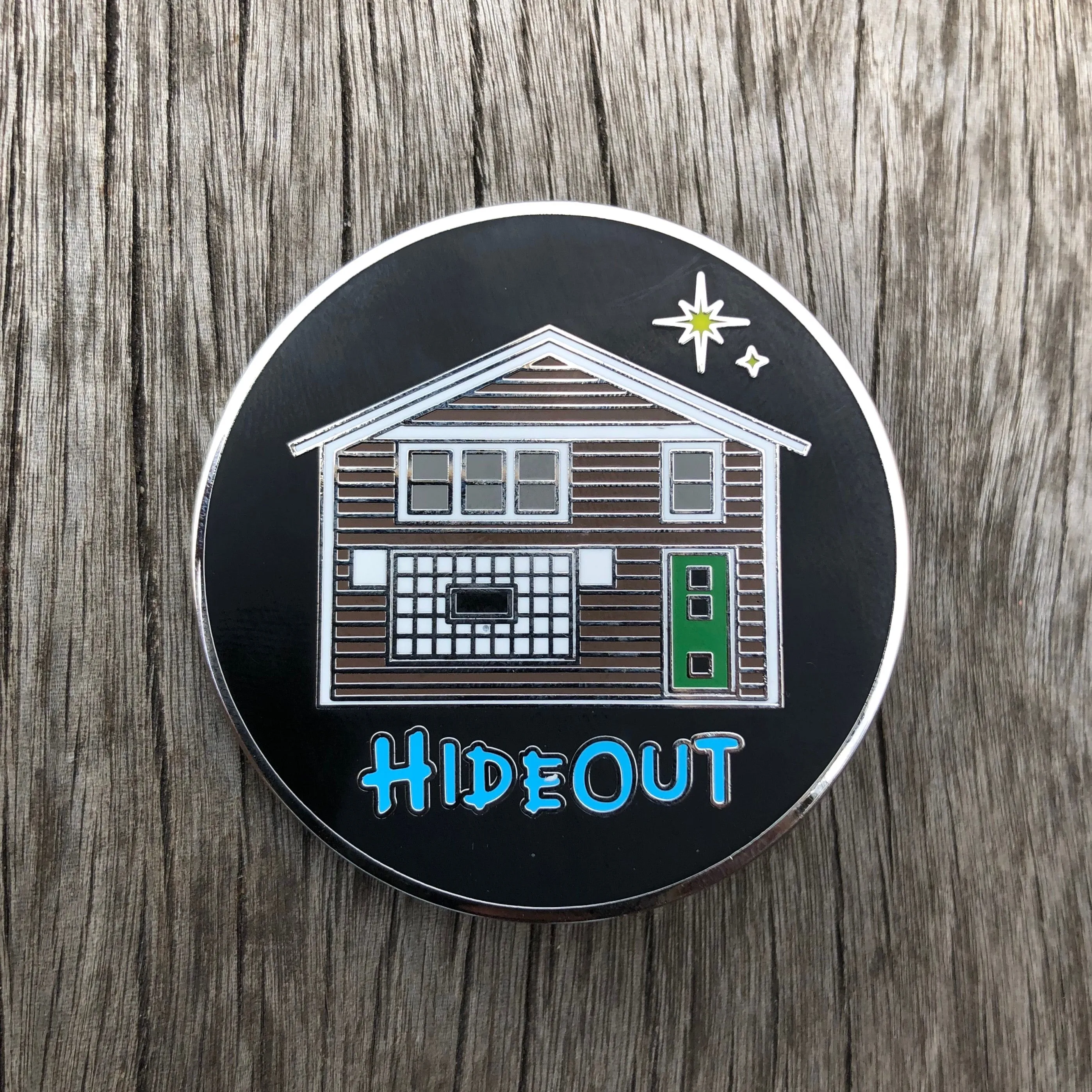 Hideout Enamel Pins