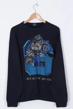 Hoya Georgetown Navy College Football Sweatshirt (L)