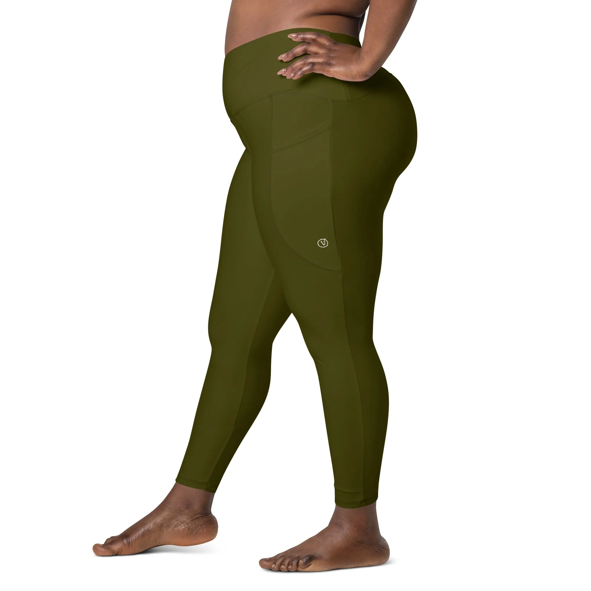 Humble Sportswear™ Hunter Green Pocket Leggings