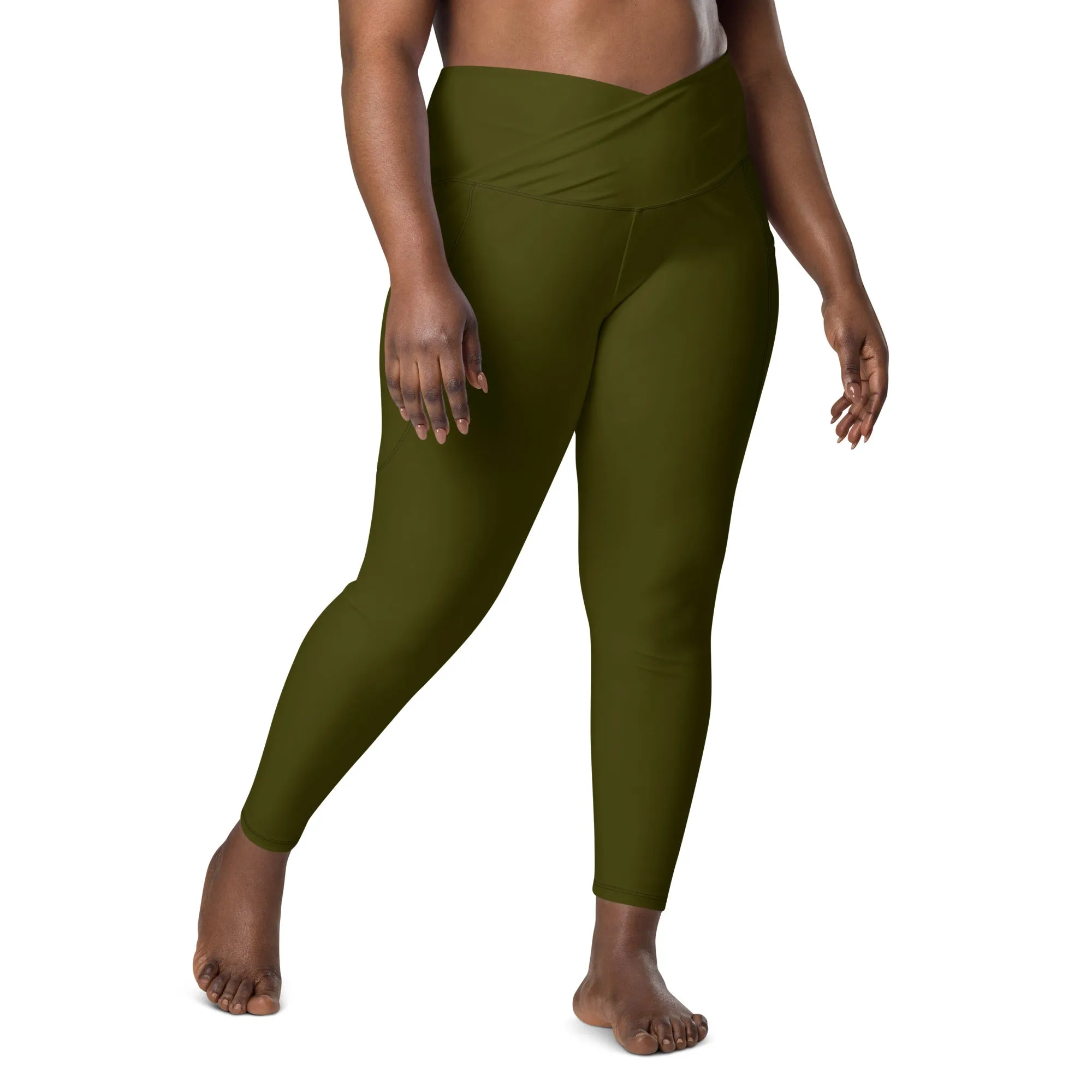 Humble Sportswear™ Hunter Green Pocket Leggings