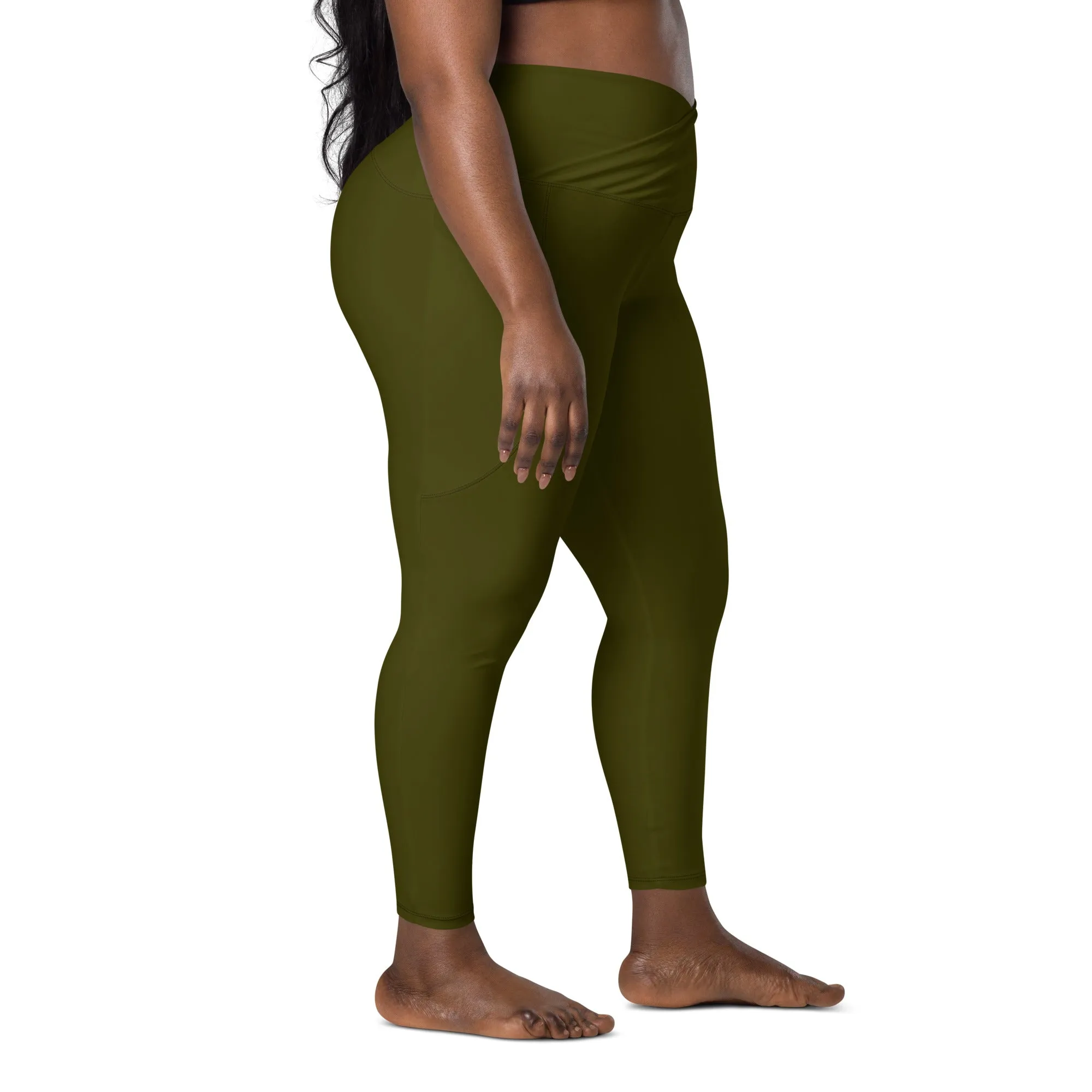 Humble Sportswear™ Hunter Green Pocket Leggings