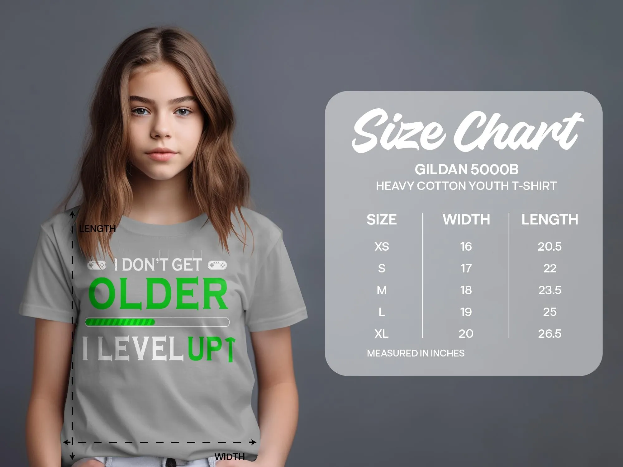 I Don't Get Older I Level Up Gaming T-Shirt