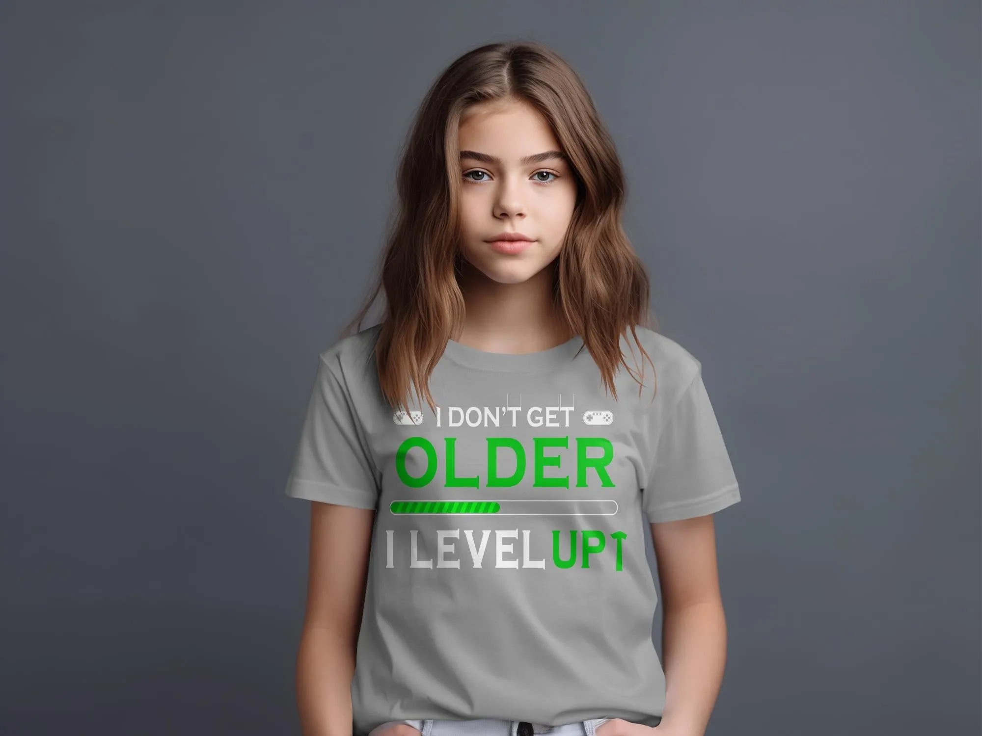 I Don't Get Older I Level Up Gaming T-Shirt